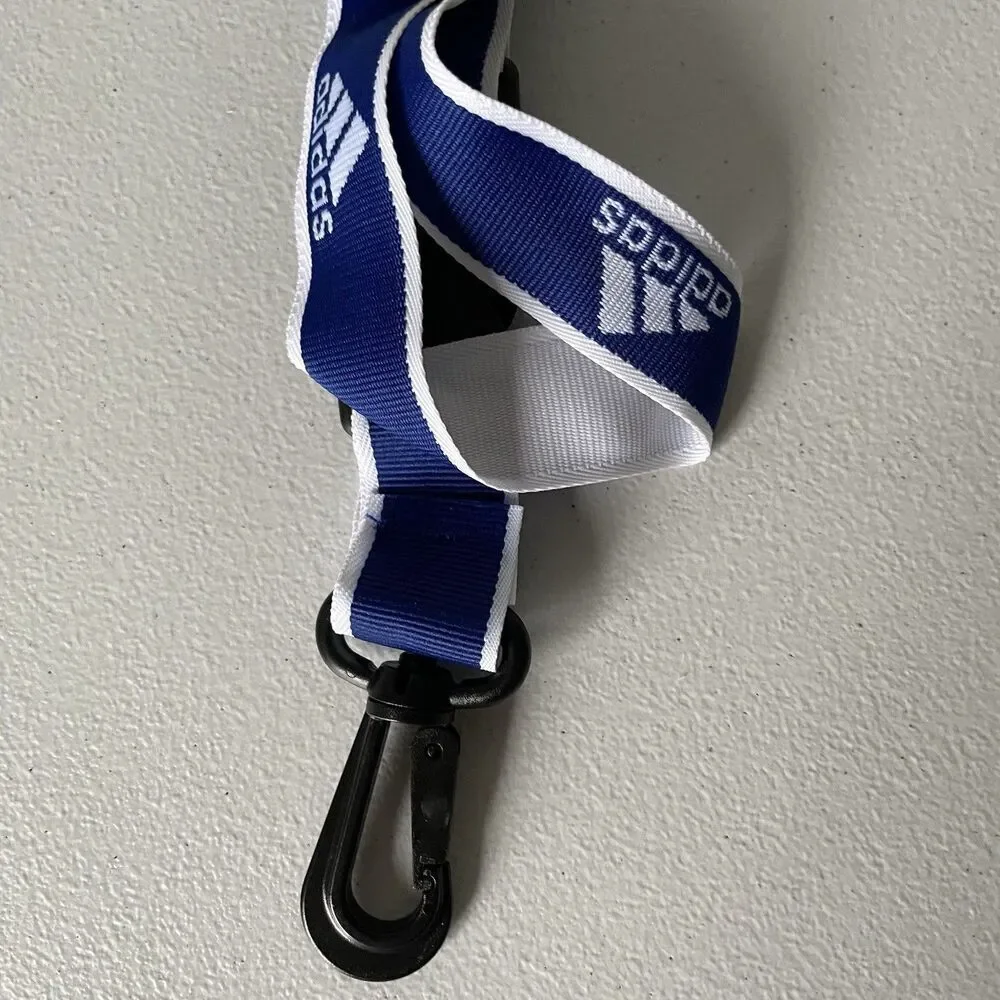 Adidas Interval Key ID Lanyard Blue, Athletic, One Size